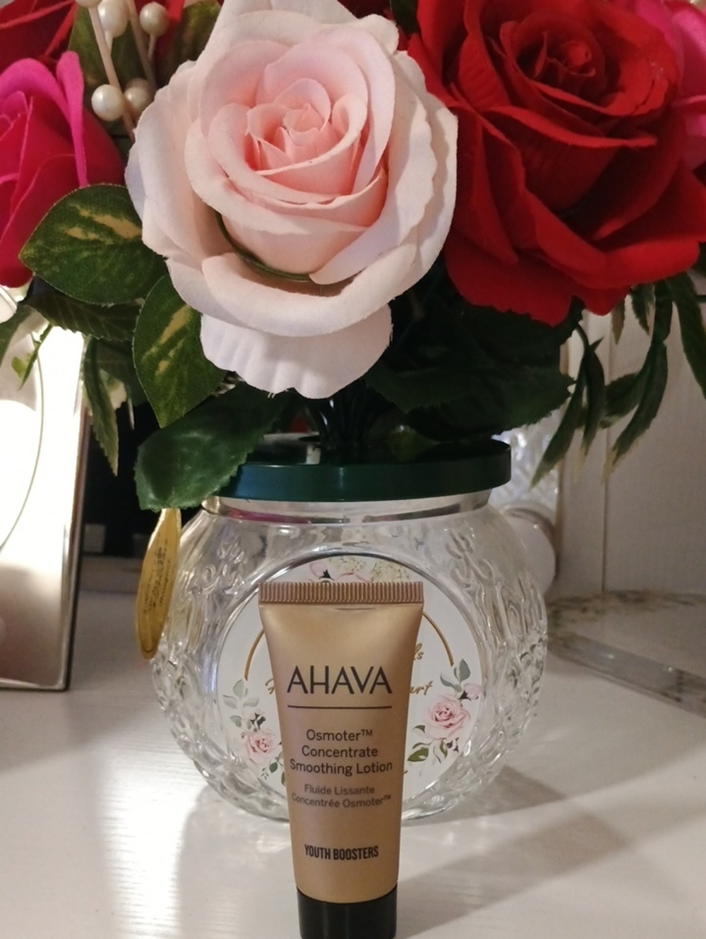 Ahava Osmoter Concentrate Smoothing Lotion Youth Boosters 15ml Sample Size